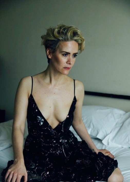 Обнажённая сара полсон горячие интимные фото - sarah paulson hot без цензуры 10 Blank