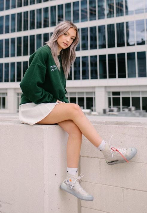 Leaked sexy photos of riley hubatka hot erotic images from tiktok star без цензуры 13 Blank