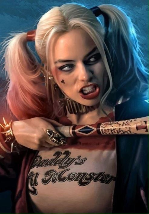 Обнажённая харли квинн из хищные птицы - harley quinn без цензуры 4 Blank