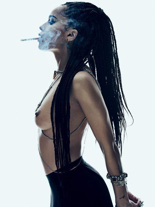 Зои кравиц в купальнике и белье без цензуры 11 Zoe Kravitz Nude